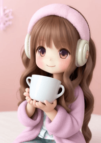 Little music girl   18D73d