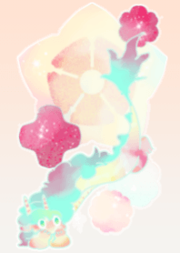 Yurutatu 11 Heart beige love luck