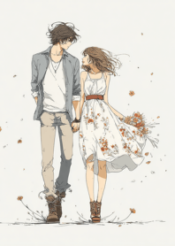 微風裡牽手的那一天