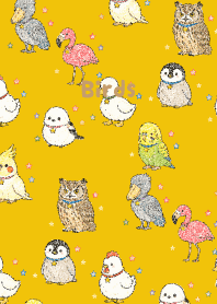 My beloved bird03 yellow