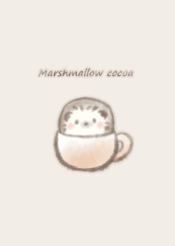 Marshmallow cocoa Hedgehog -beige-