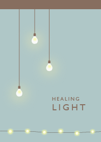 Healing Light - Brown Beige&Dull Blue