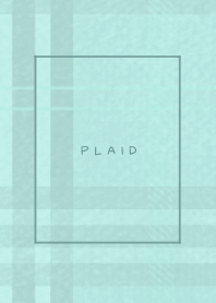 Plaid Standard 01  - turquoise blue 01