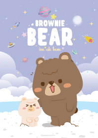 Brownie Bear Seaside Violet