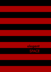 elegant SPACE <BORDEAUX/BLACK>