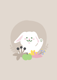 Baby bunny /beige color