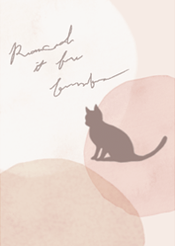 Simple and stylish flower and cat12.