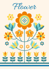 Flower 北欧風