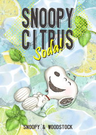 スヌーピー シトラスソーダ！