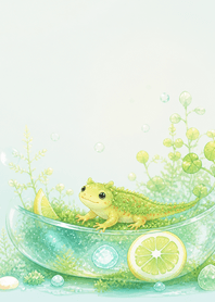 Moss Newt Lemon Soda Moss