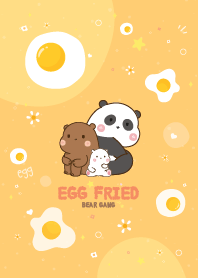 หมีสามตัว ไข่ดาว เลิฟลี่