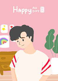 Happy All Day : Boy Pink