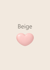 Puffy Heart 3 | Beige