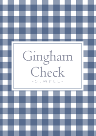 Gingham Check-Navy 6