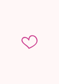 เรียบง่ายรูปหัวใจ (สีชมพู)