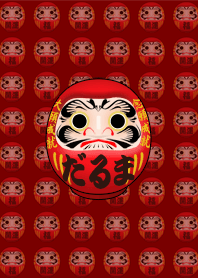 だるまの置物 (赤色)