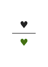 2COLOR HEART THEME 100
