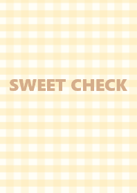 =SWEET CHECK=yellowbeige