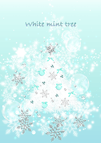 White mint tree --Christmas--