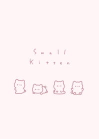 small kitten/dull pink