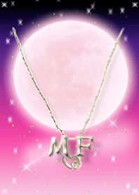 イニシャル M&F(ストロベリームーン)