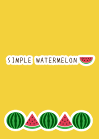 SIMPLE WATERMELON/YELLOW/GREEN