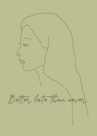 -art girl- pistachio