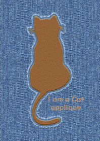 I am a Cat Applique 8