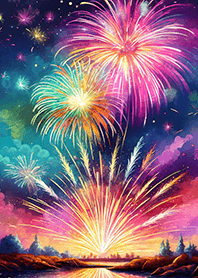 Beautiful Fireworks Theme#712