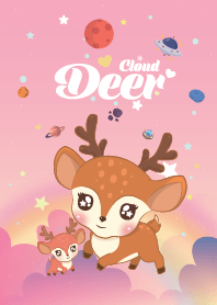 กวางน้อย เมฆสีพิ้งค์เลดี้