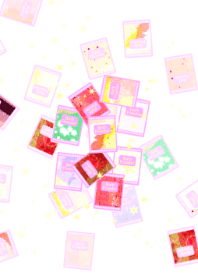 水彩バスパウダーフレーク｜香る着せ替え