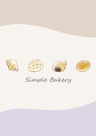 Simple Bakery -purple- wave