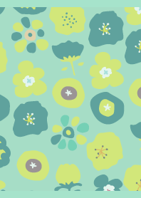 Delightful Flowers on BG