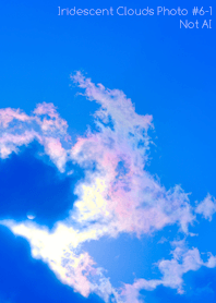 Iridescent Clouds Photo #6-1 Not AI