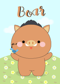 Love Cute Boar Theme