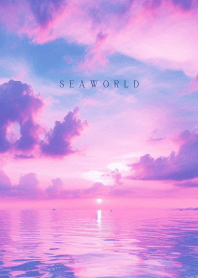 SEA WORLD-Purple pink sunset 42