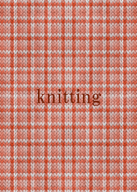 Checked knitting 39