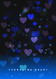 SPARKLING HEART!! blue J