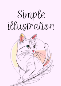 simple illustration05pink