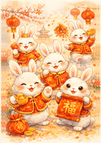 Fortune & wealth Bunny.