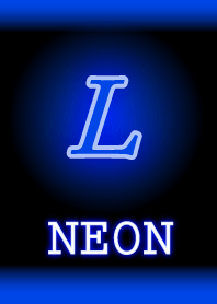 L-Neon Blue-Initial