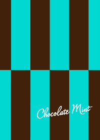 Menta de chocolate (cor escura)