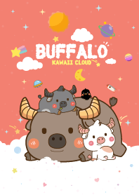 Buffalo Candy Cotton Orange