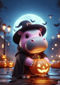 Moo Dong Deng Hippo Halloween n.33