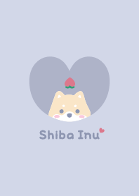 Shiba Inu2 Peach - BluePurple