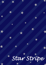 大人スターストライプ[Navy]