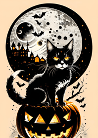 halloween cat dC6Bf7