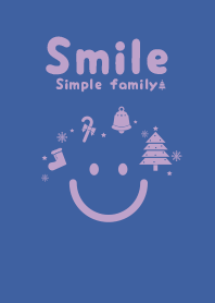 Smile & Xmas tree Hidrange blue