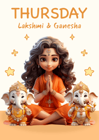 Lakshmi & Ganesha : Work Money V