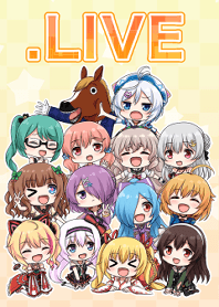 Cyber girl Siro &.LIVE Idol Club & Ubiba